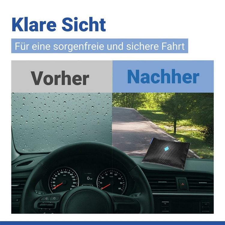 Produktbild: Auto-Entfeuchter 350 g, 3er Set, wiederverwendbar