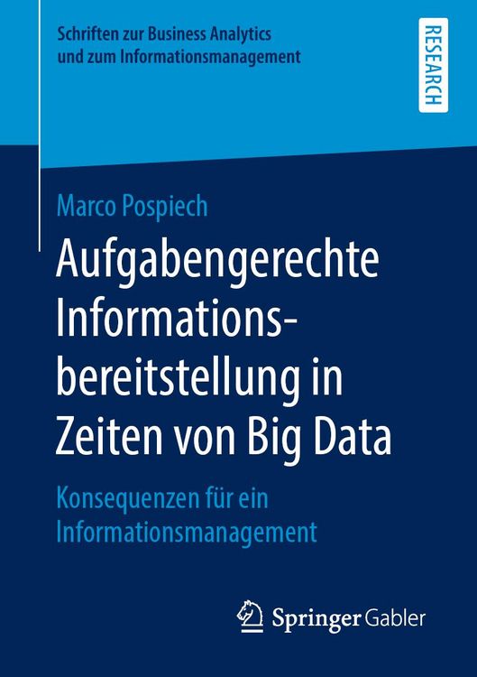 Produktbild: Aufgabengerechte Informationsbereitstellung in Zeiten von Big Data