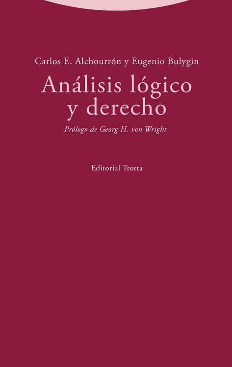 Produktbild: An&aacute;lisis l&oacute;gico y derecho