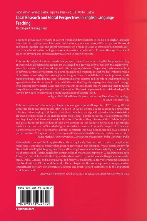 Produktbild: Local Research and Glocal Perspectives in English Language Teaching