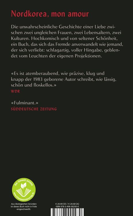 Produktbild: Eine Liebe in Pj&ouml;ngjang