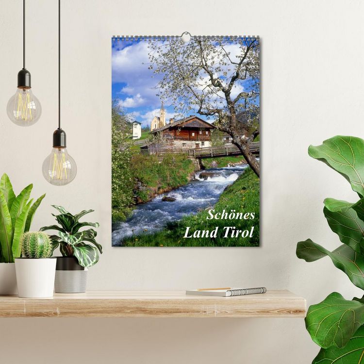 Produktbild: Sch&ouml;nes Land Tirol (Wandkalender 2026 DIN A3 hoch), CALVENDO Monatskalender