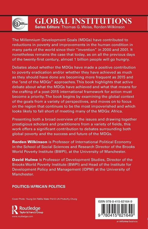 Produktbild: The Millennium Development Goals and Beyond