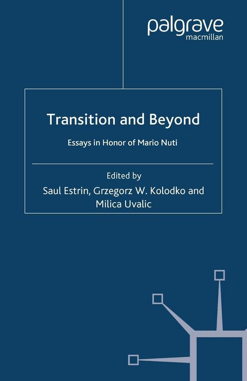 Produktbild: Transition and Beyond