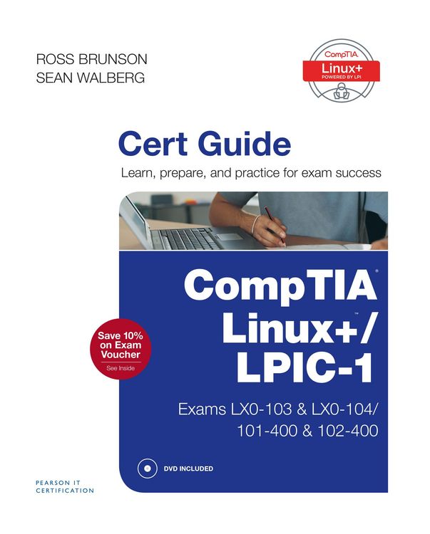 Produktbild: CompTIA Linux+ / LPIC-1 Cert Guide