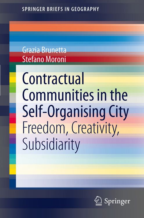 Produktbild: Contractual Communities in the Self-Organising City