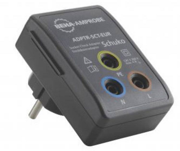 Produktbild: Beha Amprobe 4854899 ADPTR-SCT-EUR Elektriker Pr&uuml;fadapter 1St.