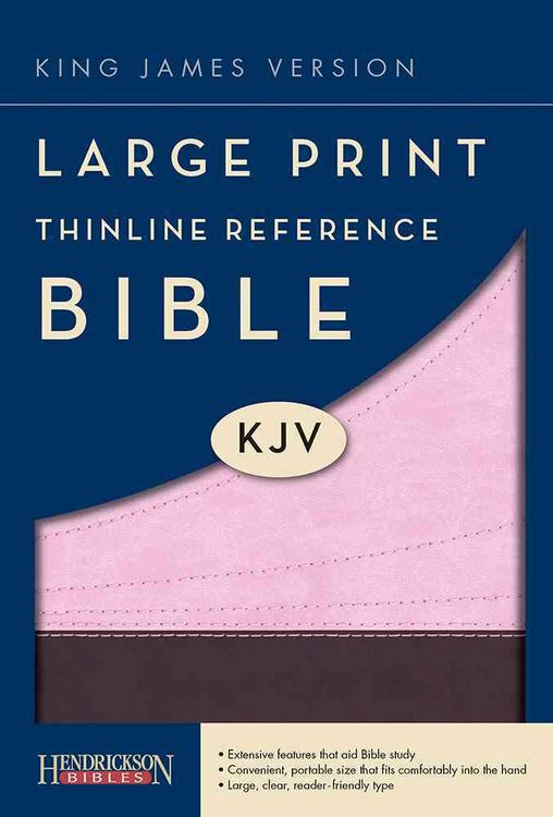 Produktbild: Large Print Thinline Reference Bible-KJV
