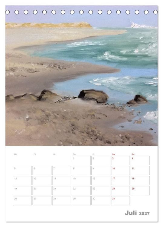 Produktbild: Malerisches Skagen (Tischkalender 2027 DIN A5 hoch), CALVENDO Monatskalender