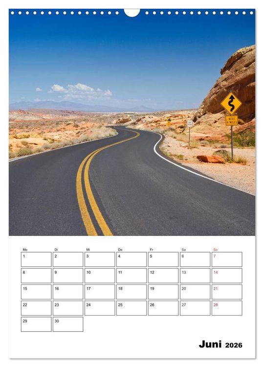 Produktbild: USA S&uuml;dwest Facettenreiche Landschaften (Wandkalender 2026 DIN A3 hoch), CALVENDO Monatskalender