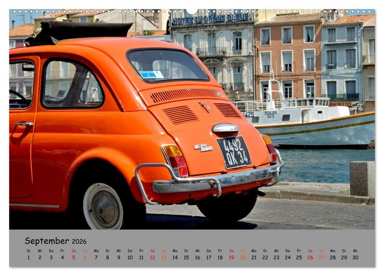 Produktbild: Autos, die wir liebten (Wandkalender 2026 DIN A2 quer), CALVENDO Monatskalender