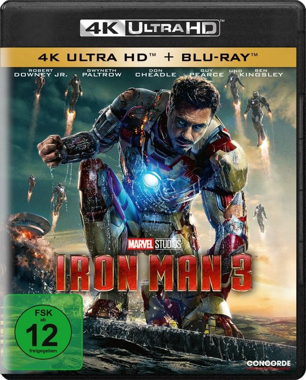 Produktbild: Iron Man 3 (4K Ultra HD) (+ Blu-ray)