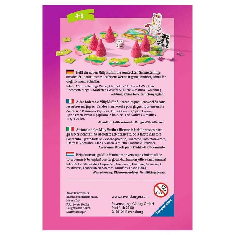 Produktbild: Milly Muffin - Reisespiel ab 4 Jahre