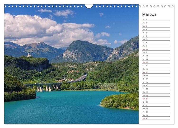 Produktbild: Friaul-Julisch Venetien - zwischen Alpen und Adria (Wandkalender 2026 DIN A3 quer), CALVENDO Monatskalender