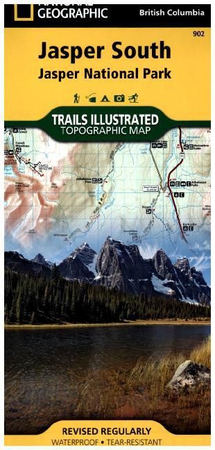 Produktbild: Jasper South Map [Jasper National Park]
