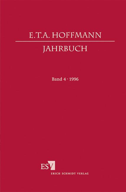 Produktbild: E.T.A. Hoffmann-Jahrbuch 1996
