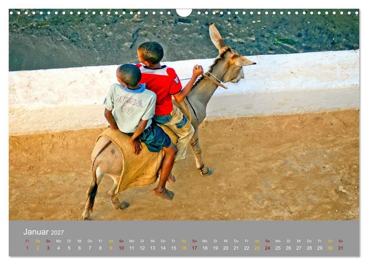 Produktbild: Lamu - Geheimtipp in Kenia (Wandkalender 2027 DIN A3 quer), CALVENDO Monatskalender