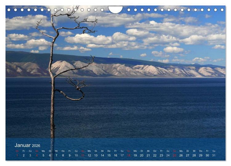 Produktbild: Olchon - Insel im Baikalsee (Wandkalender 2026 DIN A4 quer), CALVENDO Monatskalender