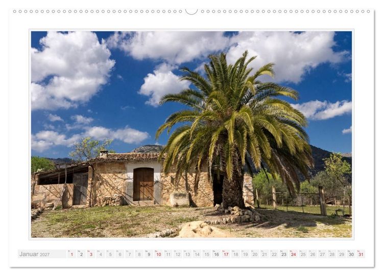Produktbild: Mallorca &ndash; Der Norden (Wandkalender 2027 DIN A2 quer), CALVENDO Monatskalender