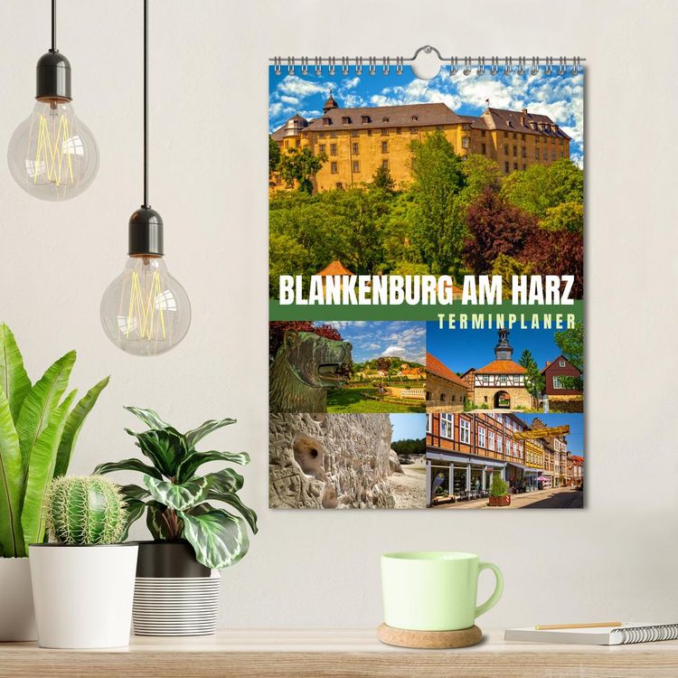 Produktbild: Blankenburg am Harz - Terminplaner (Wandkalender 2026 DIN A4 hoch), CALVENDO Monatskalender