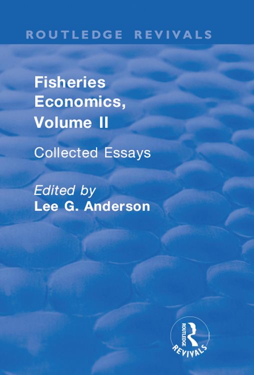 Produktbild: Fisheries Economics, Volume II