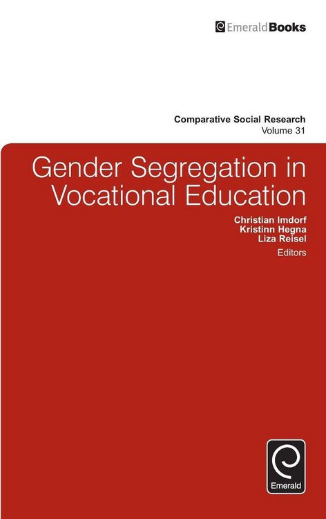 Produktbild: Gender Segregation in Vocational Education