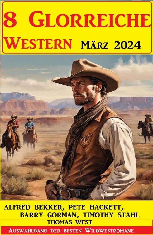 Produktbild: 8 Glorreiche Western M&auml;rz 2024