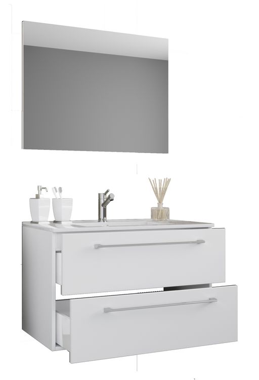 Produktbild: 3-tlg. Waschplatz Waschtisch Badinos Schublade SP