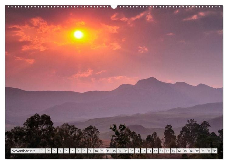 Produktbild: S&uuml;dafrika / Landschaften & Tiere / Christian Heeb (hochwertiger Premium Wandkalender 2026 DIN A2 quer), Kunstdruck in Hochglanz