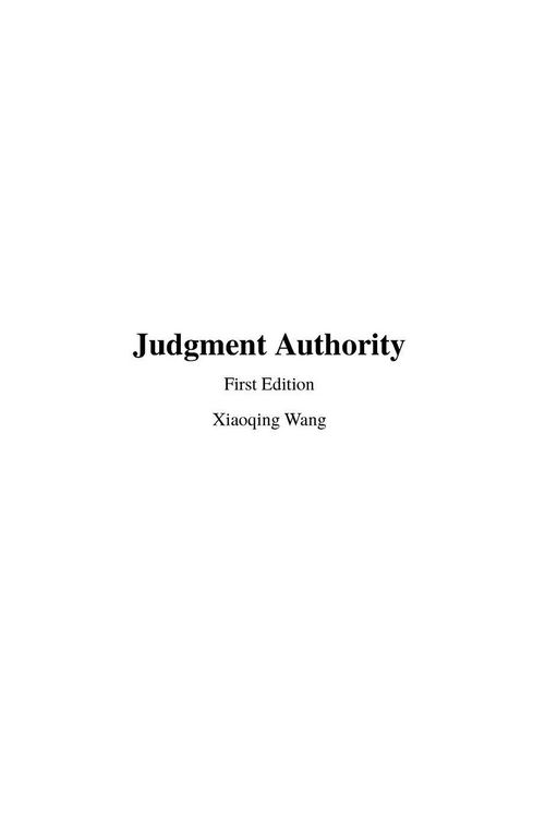 Produktbild: Judgment Authority