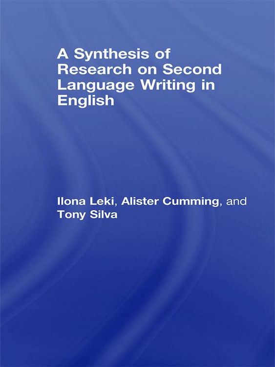 Produktbild: A Synthesis of Research on Second Language Writing in English