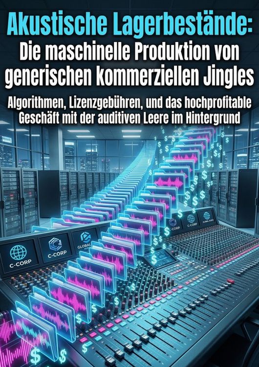 Produktbild: Akustische Lagerbest&auml;nde: Die maschinelle Produktion von generischen kommerziellen Jingles