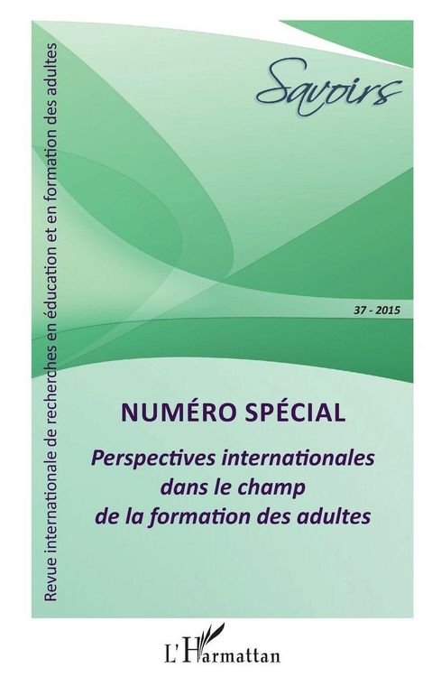 Produktbild: Perspectives internationales dans le champ de la formation des adultes