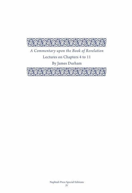 Produktbild: A Commentary Upon the Book of the Revelation