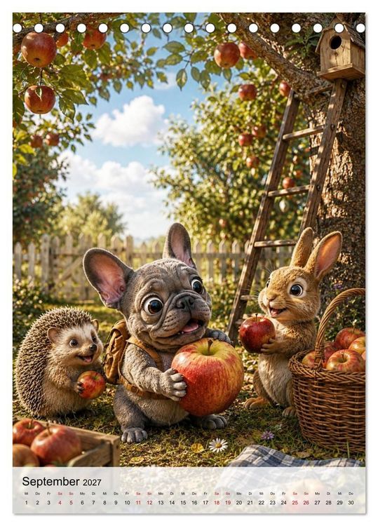 Produktbild: Das Rucksackpf&ouml;tchen (Tischkalender 2027 DIN A5 hoch), CALVENDO Monatskalender