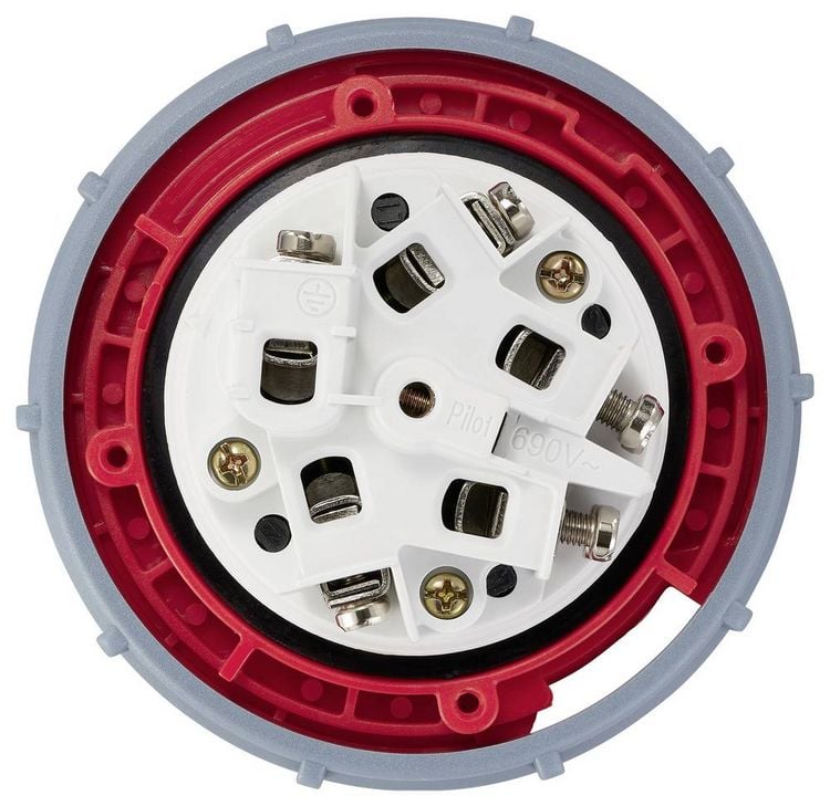 Produktbild: Sygonix SY-6796256 CEE Stecker 63A 5polig 400 V/AC 1St.