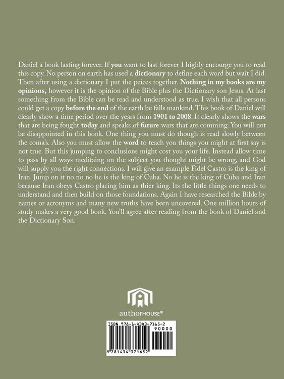 Produktbild: Daniel And The Dictionary Son