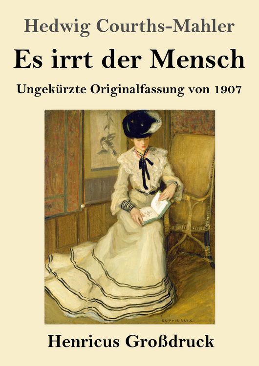 Produktbild: Es irrt der Mensch (Gro&szlig;druck)