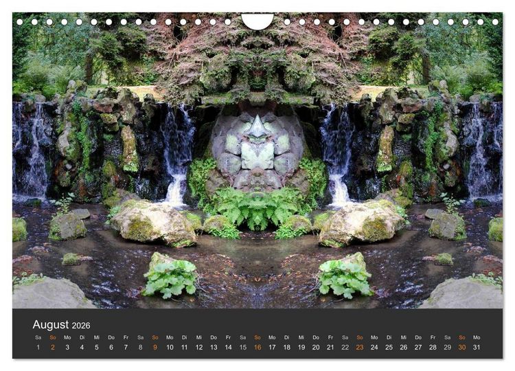 Produktbild: Spiegelwelten - Im Reich der Naturwesen (Wandkalender 2026 DIN A4 quer), CALVENDO Monatskalender
