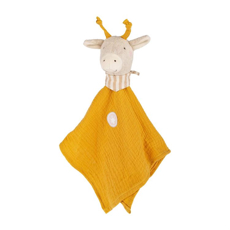 Produktbild: sigikid 39926 - Baby Musselintuch Giraffe Tiny Tissues, Schnuffeltuch