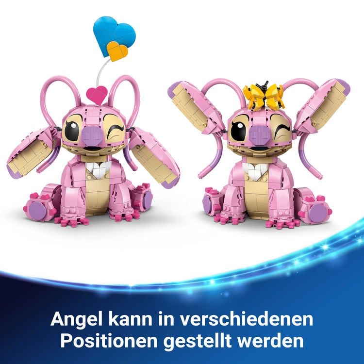 Produktbild: LEGO | Disney Angel 43257 Lilo & Stitch Figur, Spielzeug zum Bauen