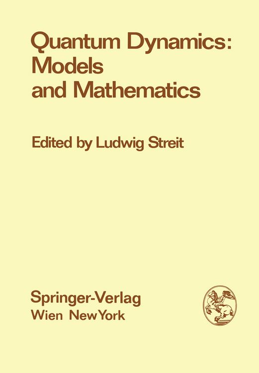 Produktbild: Quantum Dynamics: Models and Mathematics