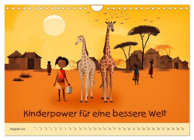 Produktbild: Friedensboten - Stimmen der Hoffnung (Wandkalender 2026 DIN A4 quer), CALVENDO Monatskalender