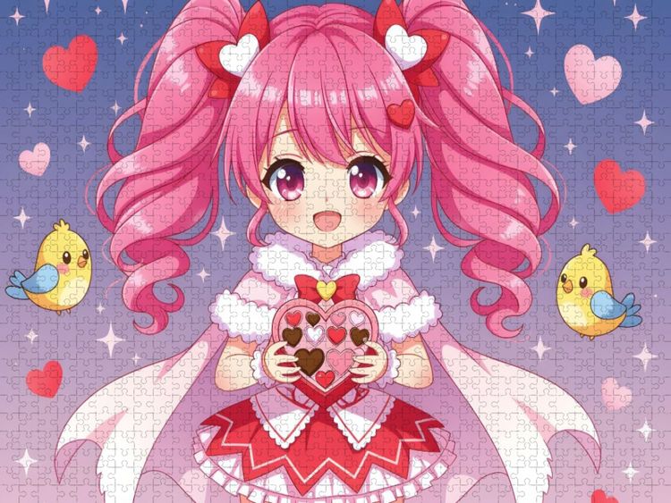 Produktbild: CALVENDO Puzzle Valentinstag | 1000 Teile Lege-Gr&ouml;&szlig;e 64x48cm Foto-Puzzle f&uuml;r gl&uuml;ckliche Stunden