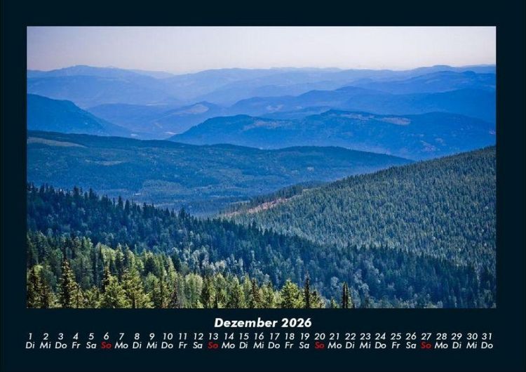 Produktbild: Berge 2026 Fotokalender DIN A4