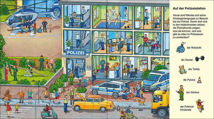 Produktbild: Suche und finde! Polizei, Feuerwehr und Krankenwagen