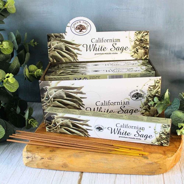 Produktbild: R&auml;ucherst&auml;bchen Green Tree "White Sage" 15gr.