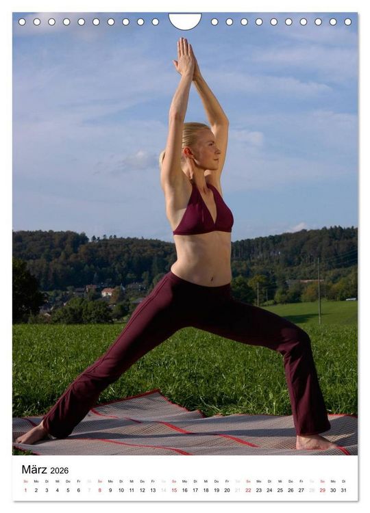 Produktbild: Yoga K&ouml;rperformen (Wandkalender 2026 DIN A4 hoch), CALVENDO Monatskalender
