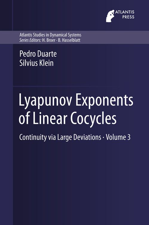 Produktbild: Lyapunov Exponents of Linear Cocycles