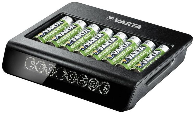 Produktbild: Varta LCD Multi Charger+ Rundzellen-Ladeger&auml;t NiMH Micro (AAA), Mignon (AA)